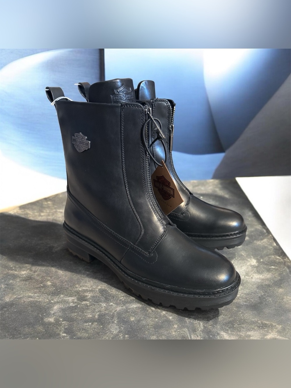 Harley Davidson Zippered Boot